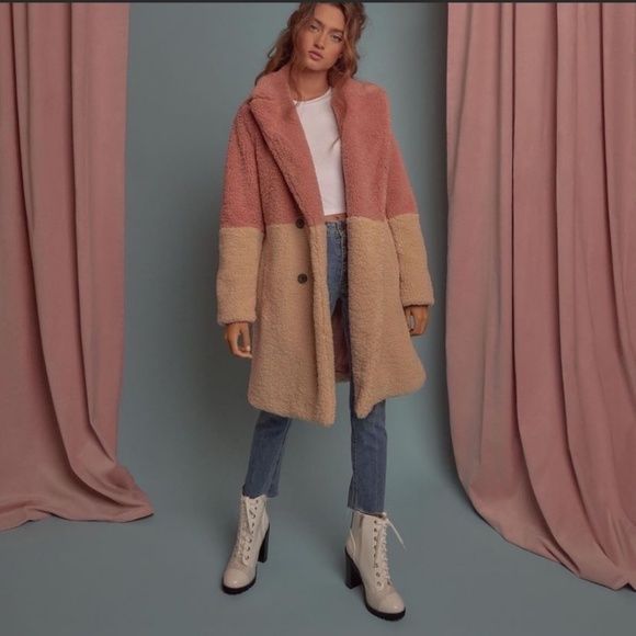 BCBG teddy coat - Picture 1 of 6